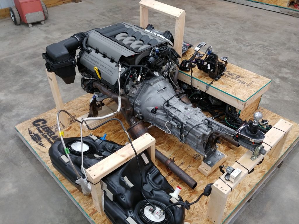 2017 Mustang GT 5.0L Coyote Engine & MT82 6-Speed Manual Transmission — Turn-Key Dropout — 61K Miles