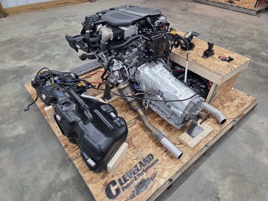 2022 Cadillac CT5-V 3.0L Twin-Turbo V6 (LGY) Engine & 10-Speed Automatic — Turnkey Pallet — 41,000 Miles