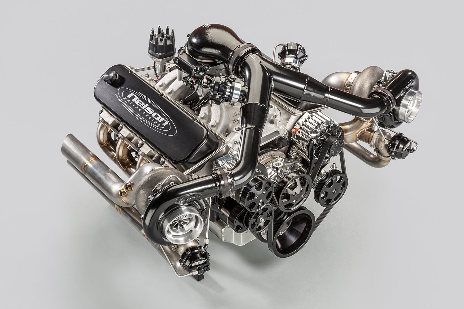 NRE Blow-Thru 540 – 1100–1400 HP Turn-Key Twin-Turbo Powerhouse - Image 2