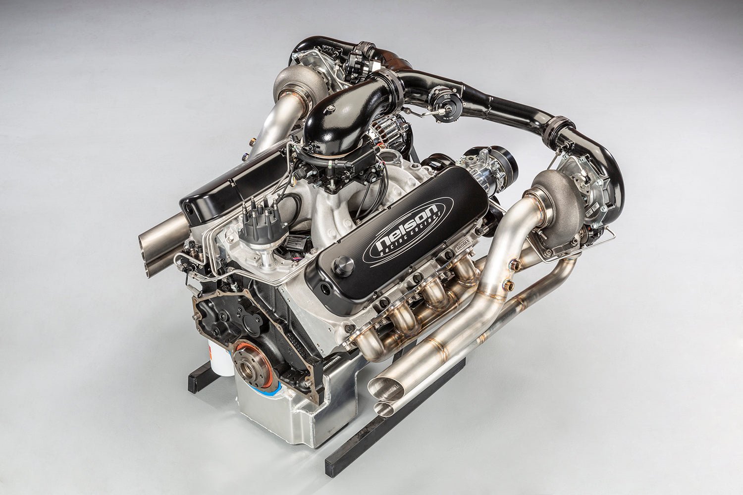 NRE Blow-Thru 540 – 1100–1400 HP Turn-Key Twin-Turbo Powerhouse