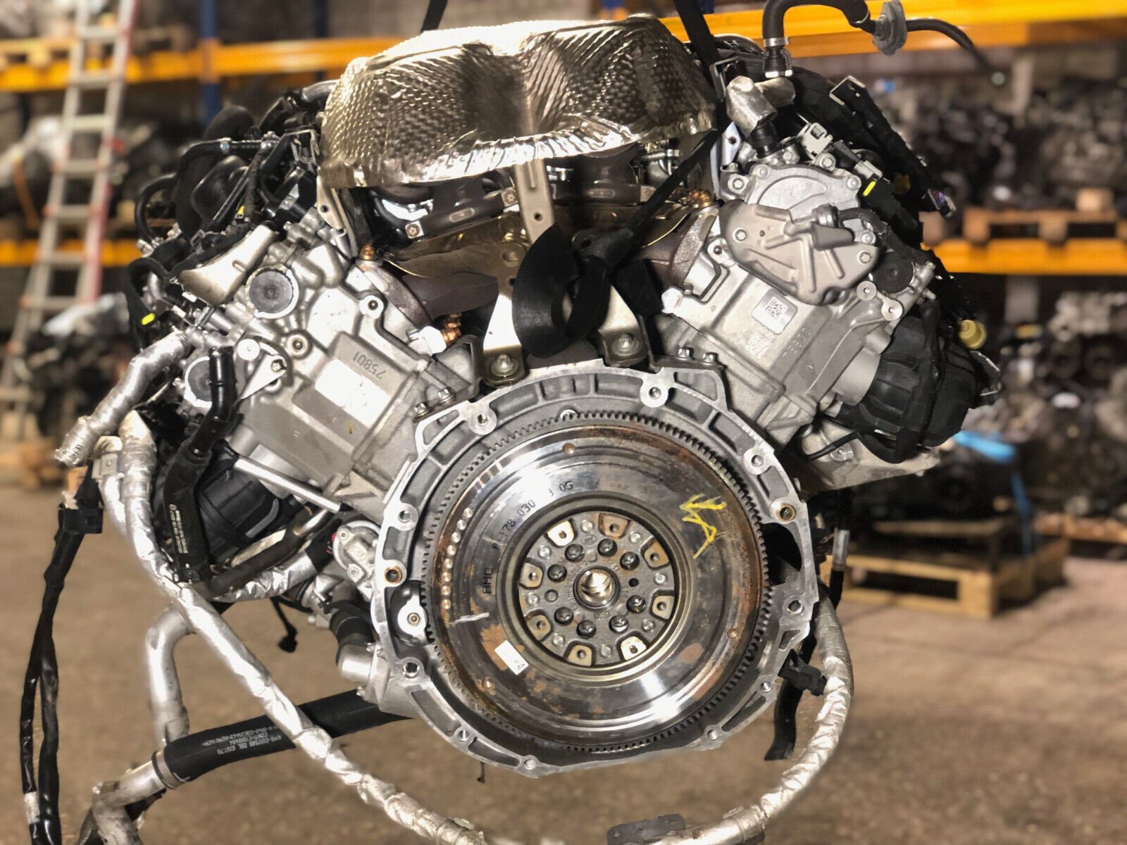 Mercedes-AMG GT S 4.0L V8 Biturbo Engine