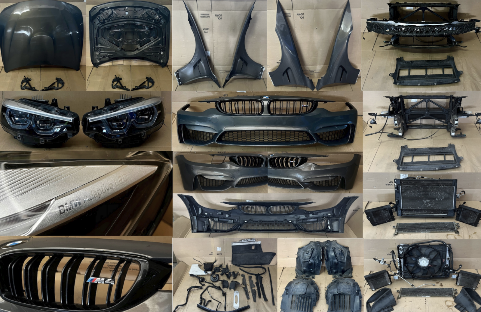 BMW M4 F82 LCI Complete Front Package