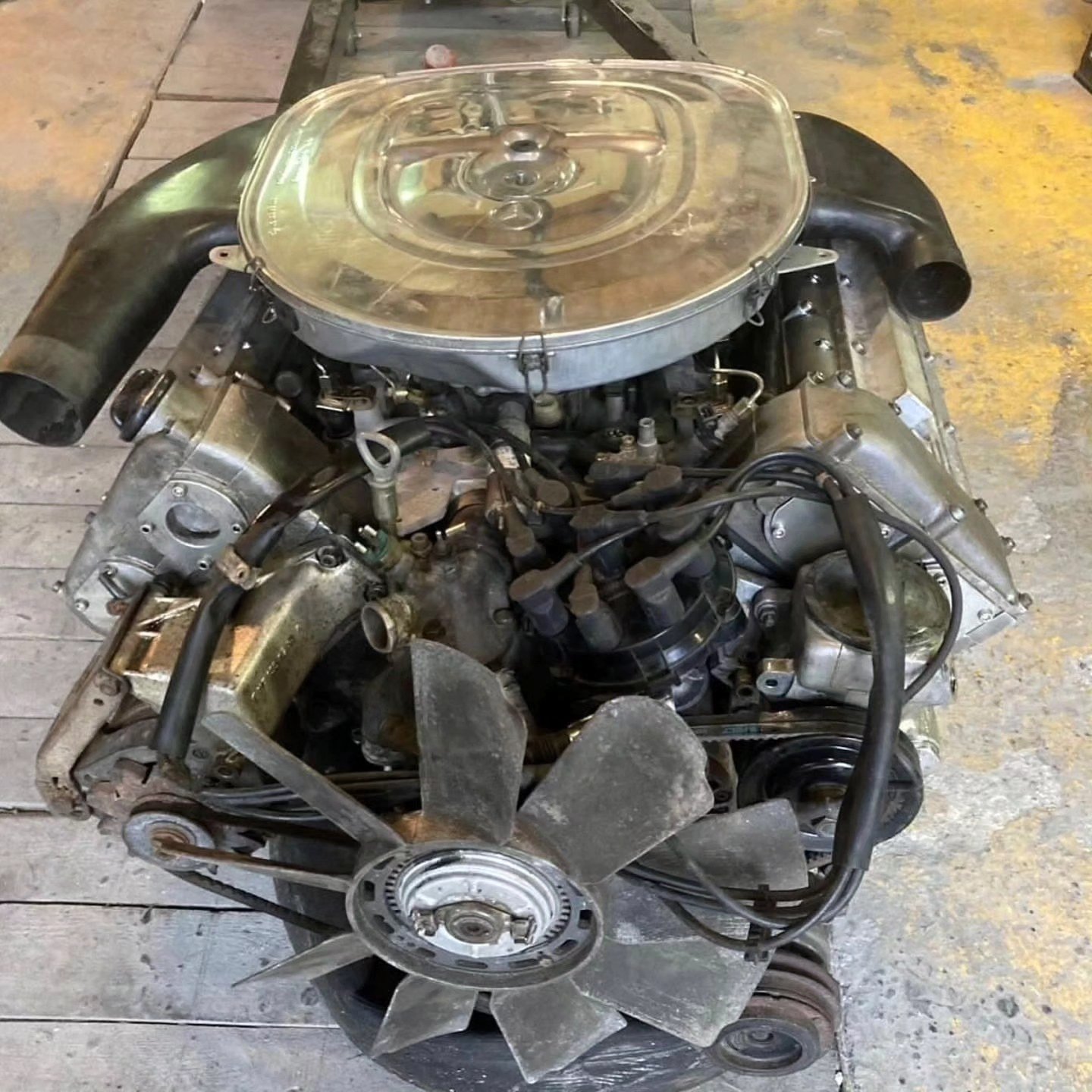 Original AMG M117 4V Engine from Mercedes-Benz C126 SEC