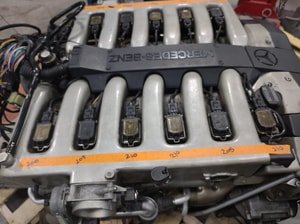 1997 Mercedes-Benz M120 6.0L V12 Powertrain Engine - Image 2