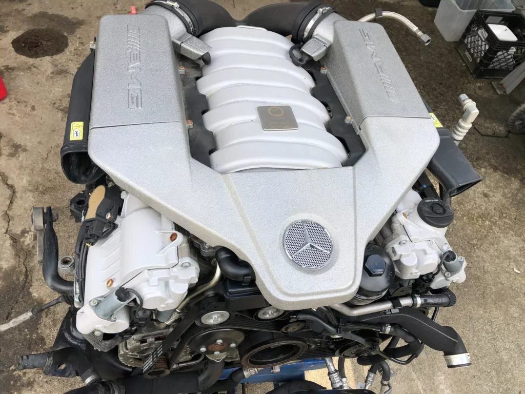 Mercedes S63 AMG 6.3 V8 Engine