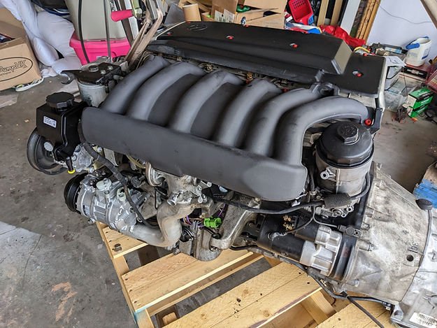 Used Mercedes-Benz OM606 Turbo Diesel Engine - Image 5