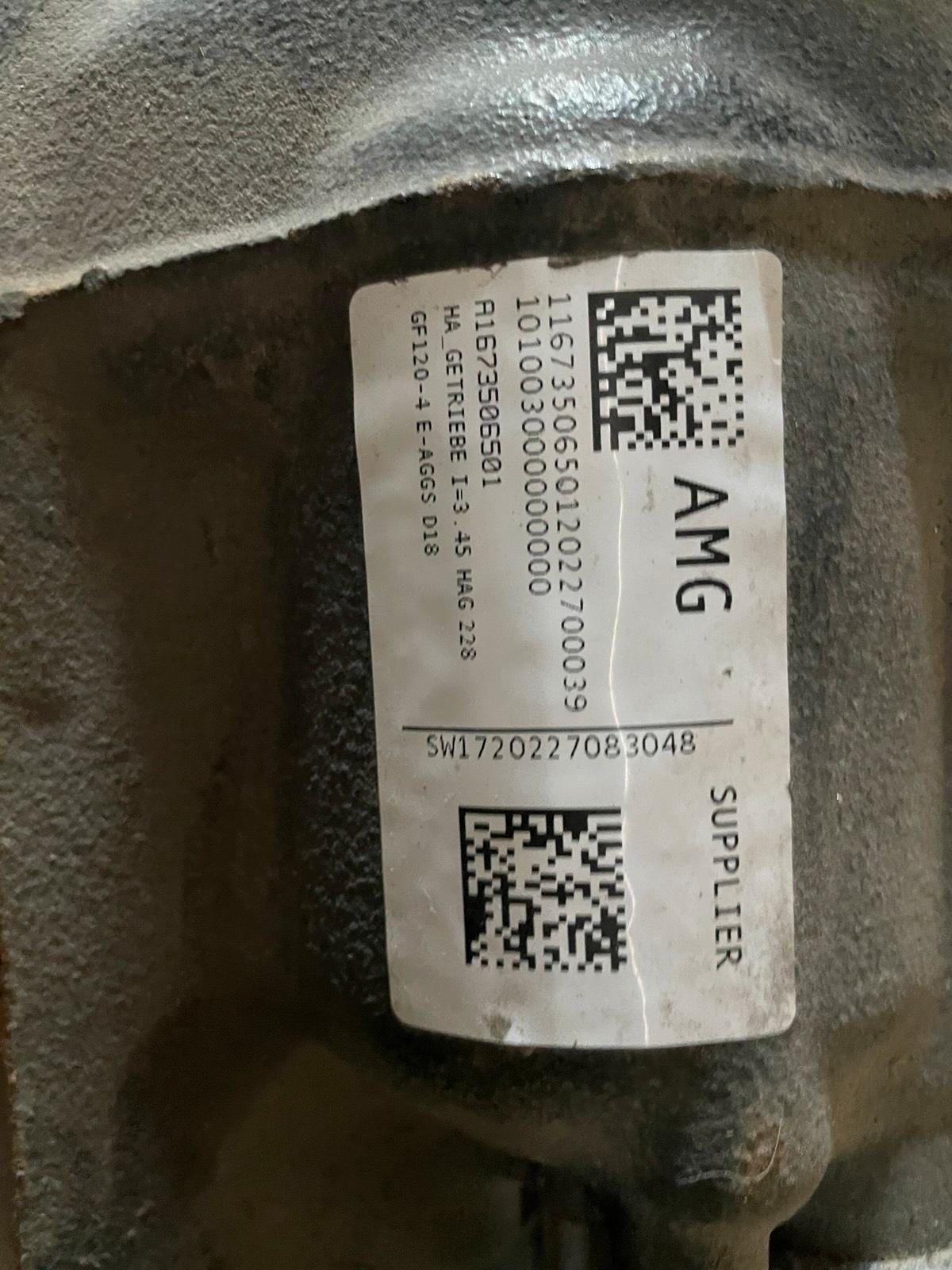 Mercedes GLE 63S AMG Rear Differential – W167 – OEM – Low Mileage - Image 6