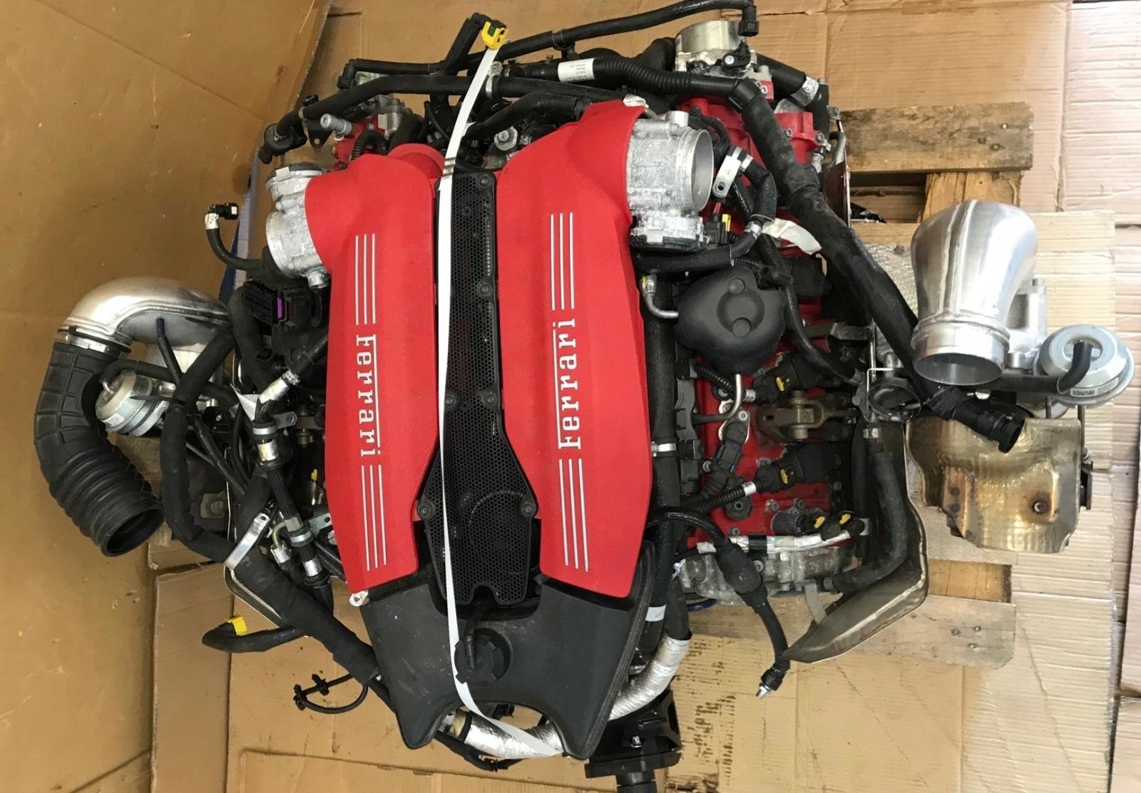 Engine Ferrari 488