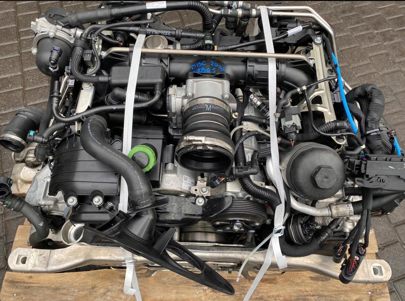 Porsche 911 Turbo S Engine